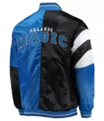 75th Anniversary Leader Starter Orlando Magic Full-Snap Varsity Satin Jacket