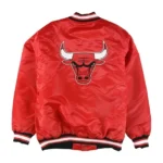 90s Chicago Bulls Vintage Starter Satin Jacket