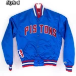 90’s NBA Detroit Pistons Starter Blue Jacket