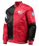 Atlanta Hawks 75th Anniversary Satin Full-Snap Jackets