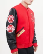 Atlanta Hawks Classic Wool Varsity Jackets