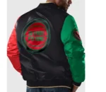 Black History Ty Mopkins Month Detroit Pistons Satin Full-Snap Jacket