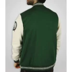 Boston Celtics Varsity Green and Off White Jackets