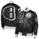 Brooklyn Nets Mash Up Capsule Satin Jacket