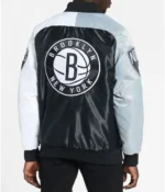 Brooklyn Nets Remix Satin Color-Block Jackets