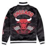 Chicago Bulls 2024 Rally Drive Satin Full-Snap Starter Jacket