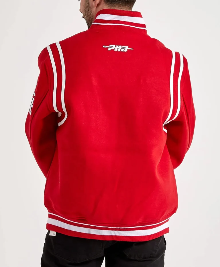 Chicago Bulls 6X Champs Red Varsity Wool Jackets