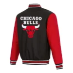 Chicago Bulls City JH Design Poly Twill Varsity Jackets