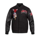 Chicago Bulls Home Town Wool Varsity Jacket