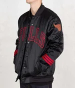 Chicago Bulls NBA Black Jackets