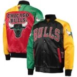 Chicago Bulls Ty Mopkins Satin Starter Jacket