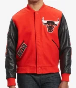 Chicago Bulls Varsity Black and Red Jackets