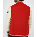 Chicago Bulls Varsity Red and Cream Jackets