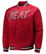 Classics Miami Heat Hardwood Red Jackets