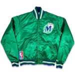 Dallas Mavericks 80’s Green Bomber Jacket