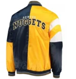 Denver Nuggets Full-Snap Satin Jacket