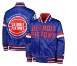 Detroit Pistons Youth Home Game Satin Jacket