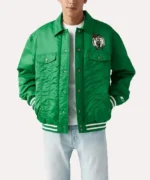 Levi’s x Starter Boston Celtics Trucker Full-snap Jacket