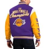 Los Angeles Lakers 17 Time Championship Varsity Jackets