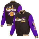 Los Angeles Lakers 17-Time NBA Finals Champions Varsity Jacket