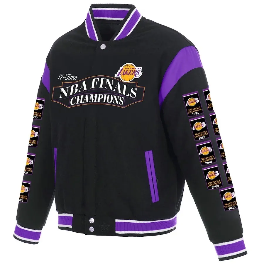 Los Angeles Lakers Champions Full Snap Jacket