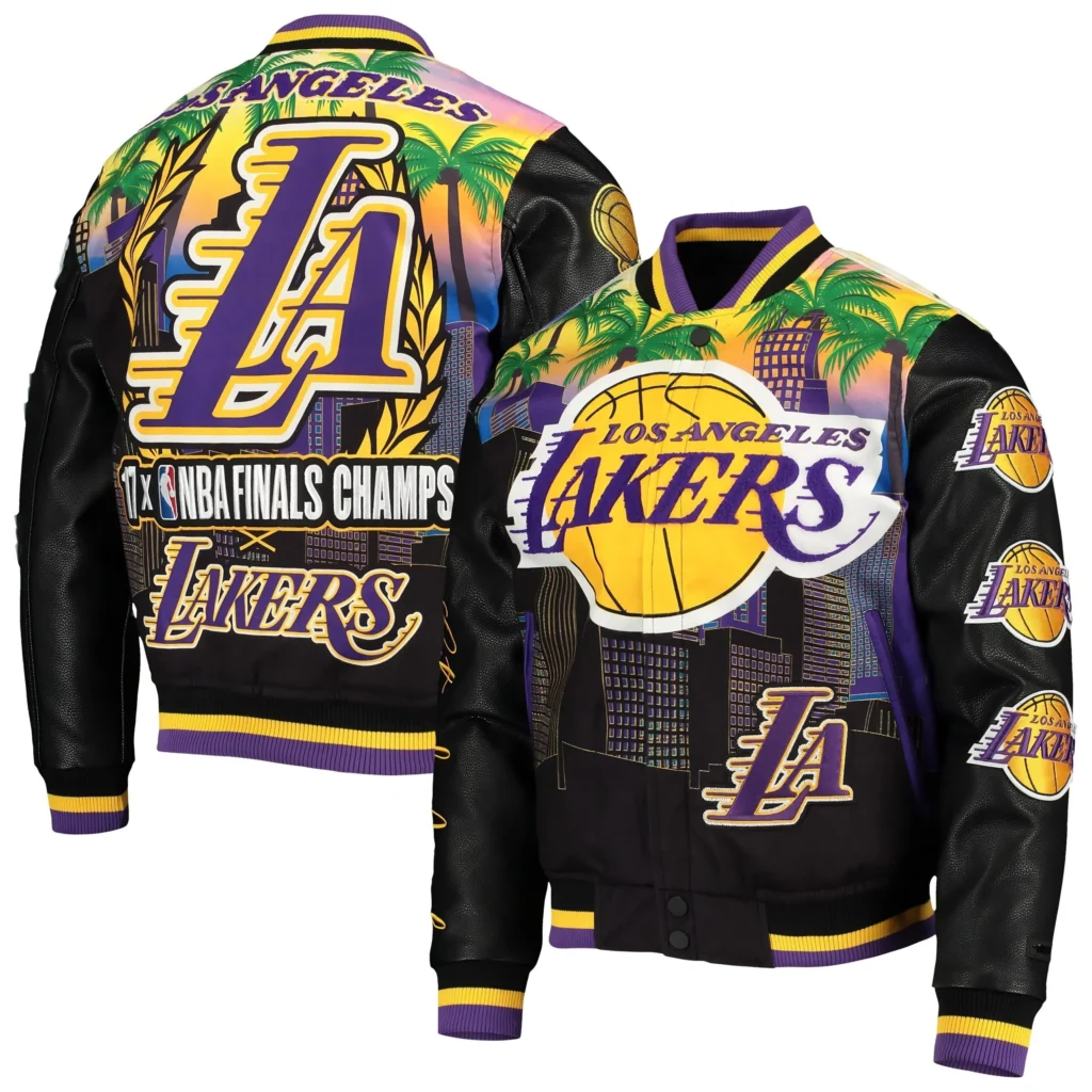 Los Angeles Lakers Championship Varsity Jacket