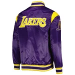 Los Angeles Lakers Force Play Purple Satin Jackets