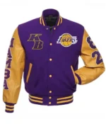 Los Angeles Lakers Kobe Bryant Mamba Letterman Varsity Jacket