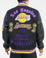 Los Angeles Lakers Old English Wool Varsity Jackets