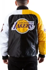 Los Angeles Lakers Tri-Color Varsity Starter Jacket