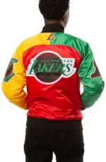 Los Angeles Lakers Ty Mopkins Starter Varsity Jacket