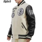 Mash Up Brooklyn Nets Black Jackets