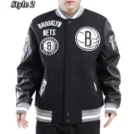 Mash Up Brooklyn Nets Varsity Jacket