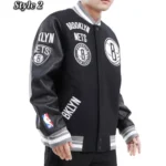 Mash Up Brooklyn Nets Varsity Jackets