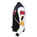 Miami Heat Classic Black Varsity Jacket