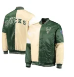 Milwaukee Bucks Leader 75th Anniversary Block Jacket