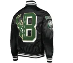 Milwaukee Bucks Mash Up Capsule Satin Jacket