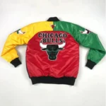 NBA Chicago Bulls Ty Mopkins Satin Full-Snap Starter Jacket