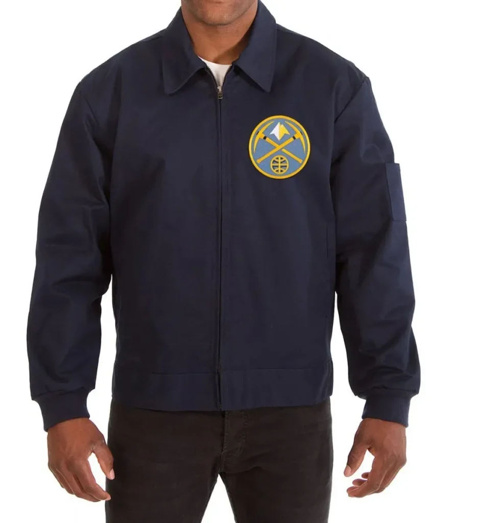 NBA Denver Nuggets Workwear Blue Jacket