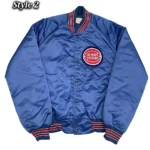 NBA Detroit Pistons 90’s Blue Bomber Starter Satin Jacket