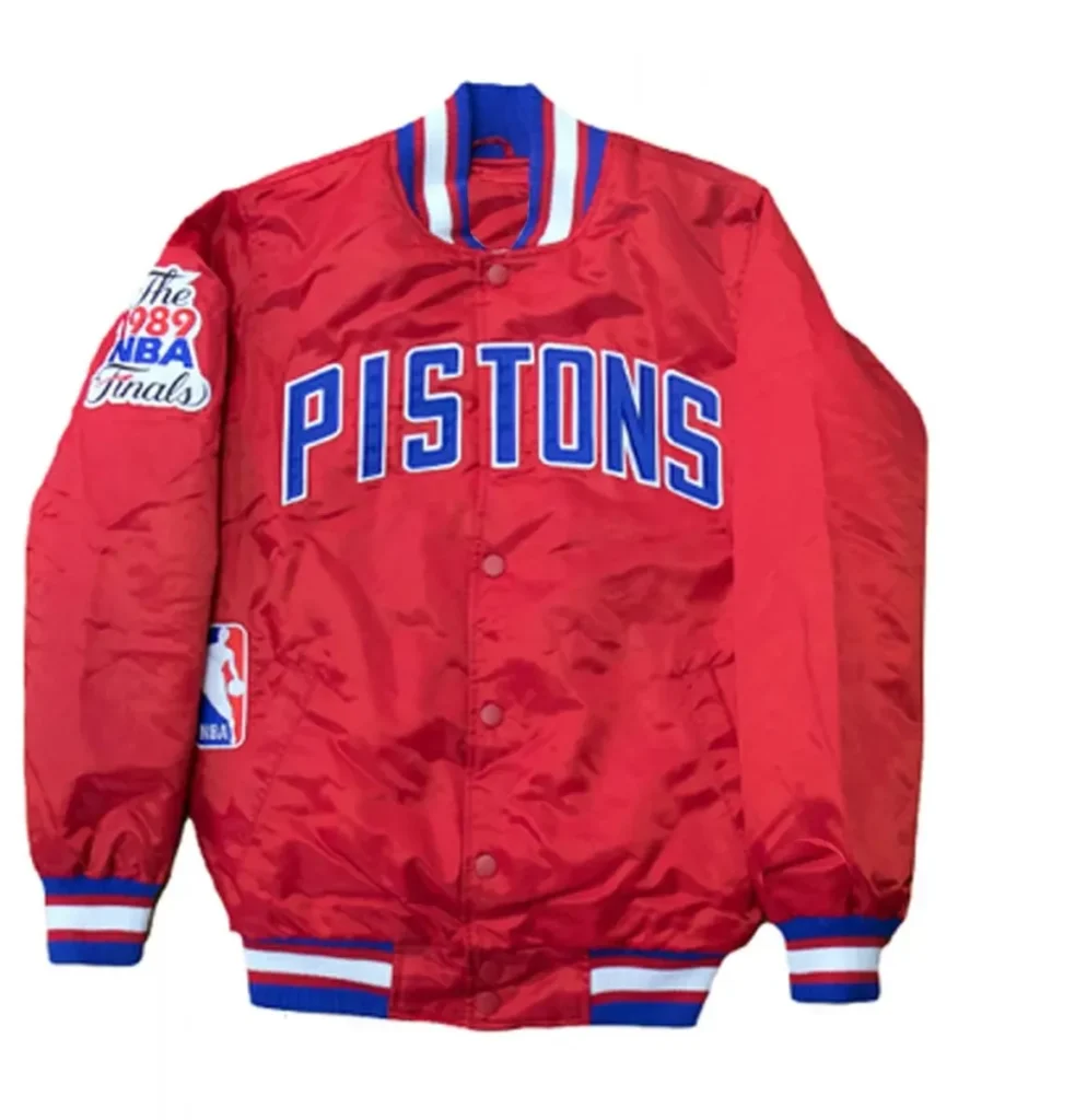 NBA Detroit Pistons Starter Satin Jacket