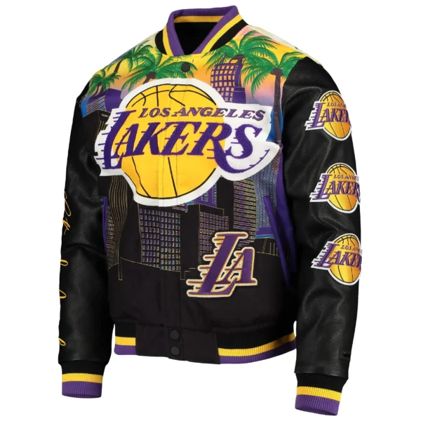 NBA Final Championship Los Angeles Lakers Varsity Jacket