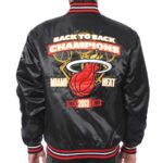 NBA Finals Champions Miami Heat Full-snap Jacket