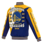 NBA Golden State Warriors 7-Time Championship Varsity Jacket