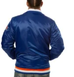 NBA New York Knicks Starter Bomber Varsity Satin Jacket