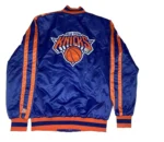 NY Knicks Striped Blue Jacket