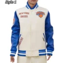 New York Knicks Retro Classic Varsity Jacket