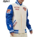 New York Knicks Retro Classic Varsity Jackets