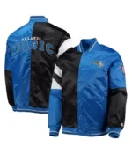 Orlando Magic 75th Anniversary Leader Color Block Satin Jacket