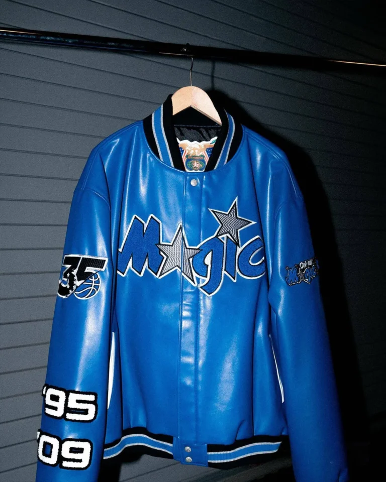 Orlando Magic Jeff Hamilton Blue Varsity Jacket